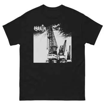 230 г/м 100% хлопок Ekkaiamanos Que рубашка XXS чёрный