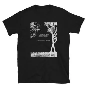 230 г/м 100% хлопок Футболка с изображением чучела Мы знаем свою вину XXS чёрный