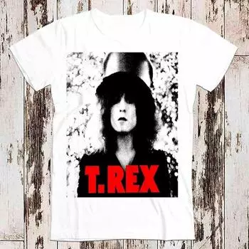 230 г/м 100% хлопок T Rex Rock Band Marc Bolan Music футболка Meme Gift смешная футболка винтажная унисекс геймер культовый фильм музыка взрослый топ футболка 8048 XXS белый