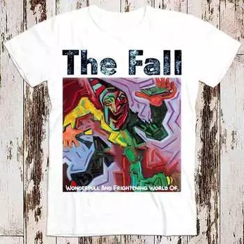 230 г/м 100% хлопок The Fall Wonderfull Frightening World Best Seller футболка Music Retro Top Tee Gift Cool Unisex 8651 XXS белый