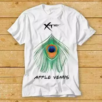 230 г/м 100% хлопок Xtc Apple Venus Volume 1 Music футболка крутой подарок смешной стиль дизайн лимитированная верхняя футболка 2430 XXS белый