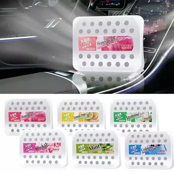 230 г твердый освежитель воздуха для салона автомобиля, стойкий аромат, бальзам для дома, духи, дезодорант, украшение автомобиля, очистка воздуха #469497 Peach