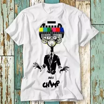 230 Gsm 100% Cotton 98% Chimp Darwin Evolution Funny Dna Monkey Hangover T Shirt Top Design Unisex Ladies Mens Tee Retro Fashion Vintage Shirt S798 XXS белый