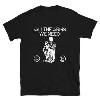 230 Gsm 100% Cotton All The Arms We Need Shirt XXS чёрный