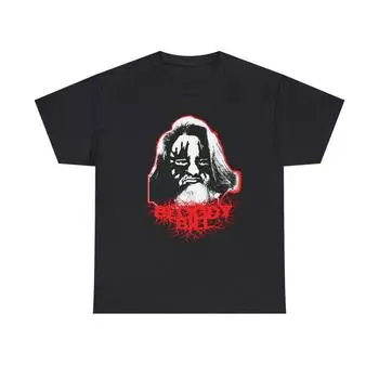 230 Gsm 100% Cotton Bloody Bill Death Metal T Shirt Designed By Aaron Garcia XXS чёрный