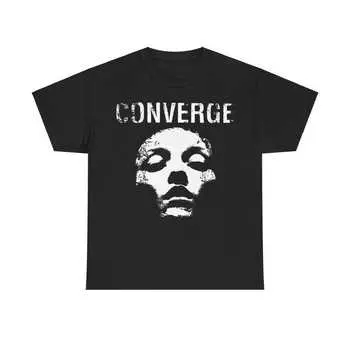230 Gsm 100% Cotton Converge T Shirt Jane Doe Dillinger Escape Plan Nails Jesus Piece Pig Destroyer Knocked Loose Deafheaven Unisex Heavy Cotton T Shi XXS чёрный