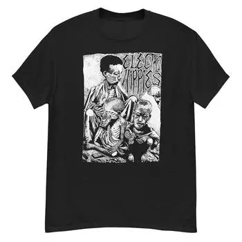 230 Gsm 100% Cotton Electro Hippies Shirt XXS чёрный