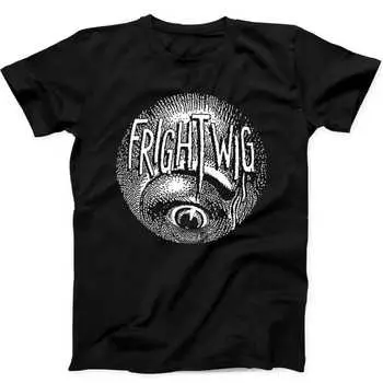 230 Gsm 100% Cotton Frightwig American Feminist Punk Music Band Rock Eye Gift Tee Black T Shirt B35 XXS чёрный