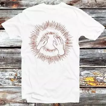 230 Gsm 100% Cotton Godspeed You Black Emperor T Shirt 90S Music Band Unisex Retro Vintage Design Style Mens Womens Unisex Top Tee B185 XXS белый