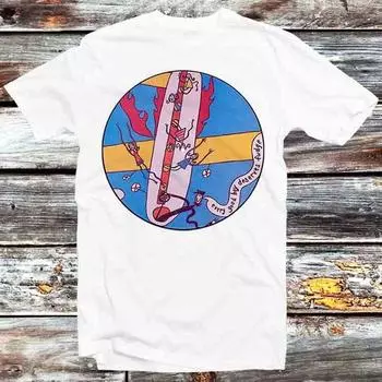 230 Gsm 100% Cotton Mudhoney Every Good Boy Deserves Fudge T Shirt Vintage Retro Cool Gift Mens Womens Unisex Cartoon Anime Top Tee B843 XXS белый