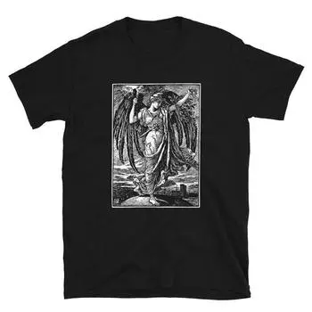 230 Gsm 100% Cotton Paris Commune Angel Shirt XXS чёрный
