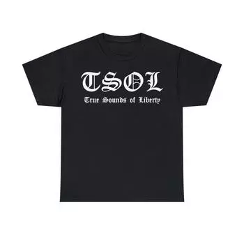 230 Gsm 100% Cotton Tsol T Shirt Socal Hardcore Punk Agent Orange Adolescents Circle Jerks Germs Fear Reagan Youth Jfa Mdc Heavy Cotton T Shirt XXS чёрный