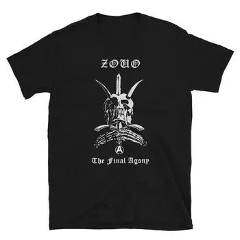 230 Gsm 100% Cotton Zouo The Final Agony Shirt XXS чёрный