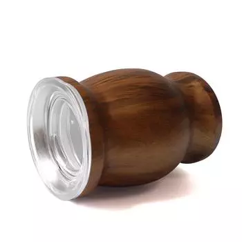 230 мл 304 нержавеющая сталь тыква мате чашка с двойными стенками 8 унций аргентинский йерба с бомбильями и щеточкой для чистки 230ml чёрный