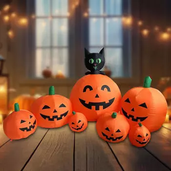 230 см надувная тыква на Хэллоуин, украшение, фотореквизит, украшение для