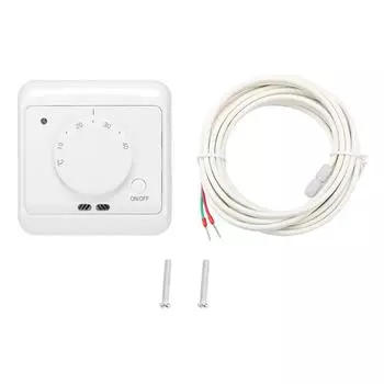 230 В 16 А настенный механический электрический термостат для отопления регулятор температуры