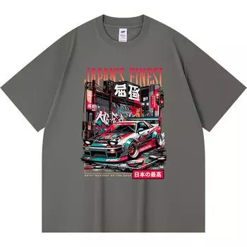 230GSM 100% Cotton T-Shirt Japans Finest Print Tees Funny Harajuku Style Combed Cotton Tshirt XS абрикосовый