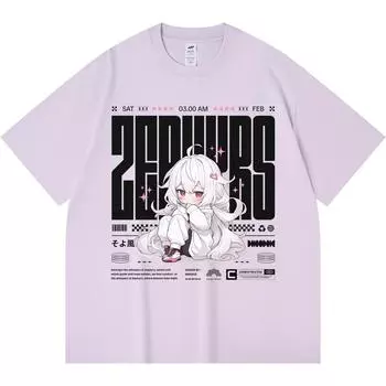 230GSM 100% Cotton T-Shirt Zephyrs Print Tees Funny Harajuku Style Combed Cotton Tshirt XS абрикосовый