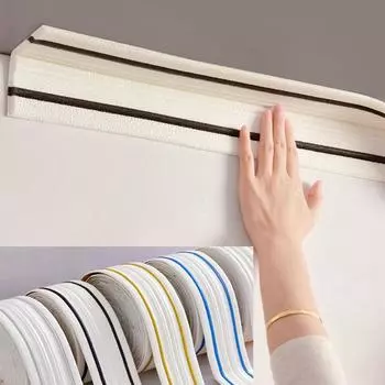 230смX14см самоклеящаяся линия плинтуса 3D пенопластовая полоса для стен наклейки водонепроницаемая плитка бордюрная бумага декор настенная наклейка