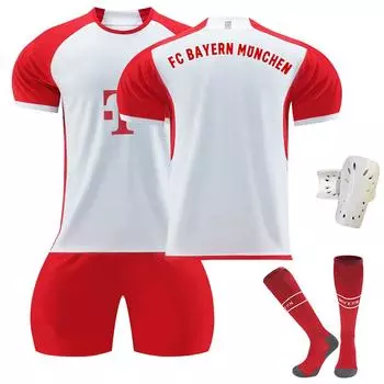 2324 Бавария-Мюнхен Домашняя футболка Детский футбольный тренировочный комплект 24
