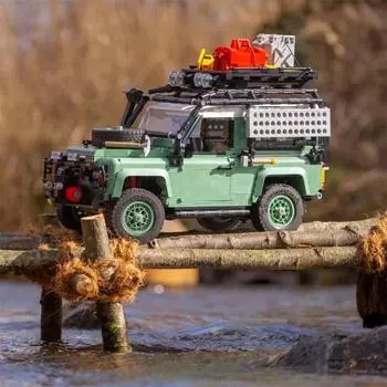 2339parts High-tech Car Lands SUV Rover Defender 90 Совместимые кирпичи Модель Строительный проект для взрослых Модели игрушечных транспортных средств