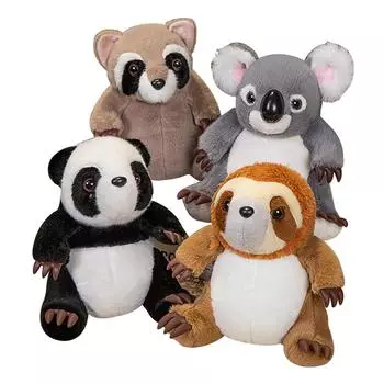 23/28 см милые плюшевые панда енот коала ленивец Peluche игрушки Kawaii животные куклы мягкая игрушка для детей рождественские подарки 23cm