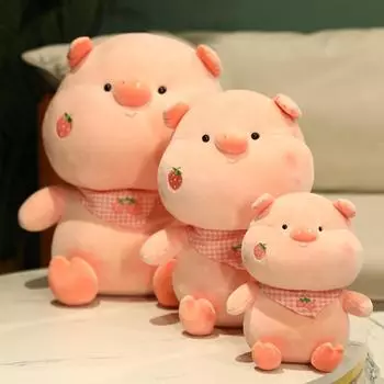23/35/45 см Клубничная свинья плюшевые игрушки мягкие плюшевые животные куклы диванная подушка подушка для сна подарки на день рождения 23CM