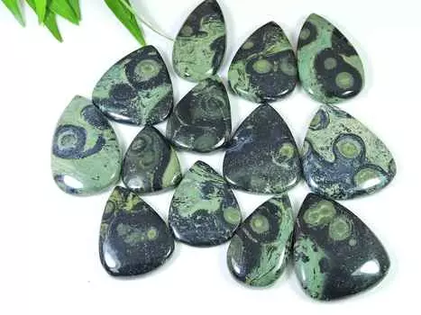 23-35 мм звездная галактика камбаба яшма груша кабошон драгоценный камень россыпью 13 шт лот RQ-3065