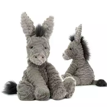 23/40/60 см милые игрушки Burro Peluche, милый серый осел, плюшевые куклы, мягкие животные для младенцев, декор комнаты на день рождения, подарки about 20-23cm