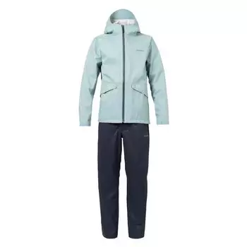 23 Basic Fishing Rain Suit Blue Gray 2XL [Shimano] RA-005V