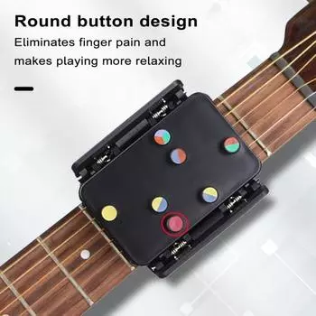 23-дюймовый вспомогательный инструмент для укулеле, тренажер для игры на укулеле с одной струной, профессиональный инструмент для обучения игре на аккордах, вспомогательные аксессуары для практики чёрный
