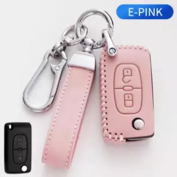 23 кнопки автомобильный дистанционный ключ чехол чехол для Peugeot 107 207 307 308 407 607 3008 5008 для Citroen C2 C3 C4 C5 C6 C8 Keyless For Peugeot 3B чёрный