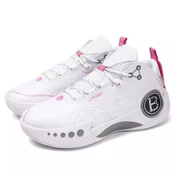 23 New basketball shoes for young and young couples Basketball shoes Wear-resistant and non-slip rubber outsole Compression and shock absorption 36230mm белый