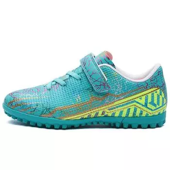 23 New Velcro broken nails children s football shoes non-slip sports shoes breathable student game sports shoes 29