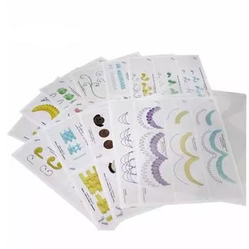 23 шт. насадки для глазури, практические рисунки, кондитерские изделия для начинающих, бумага для практики, украшения помадкой, аксессуары, подарки для женщин белый