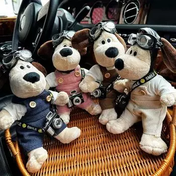 23 см кавайный пилот Громит плюшевая игрушка кукла кулон брелок украшение автомобиля мультяшный орнамент Ins милые игрушки подарок на день рождения для девочек 23cm Keychain