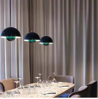 23 см креативная люстра для спальни, кабинета, ресторана, подвесные светильники, декоративная лампа, многоцветная, опционально, современное внутреннее освещение Bud No light bulb&D-23cm белый