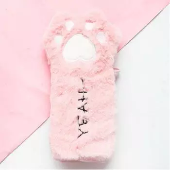 23 см плюшевая большая емкость креативная сумка для ручек в виде кошачьих когтей забавная сумка для канцелярских принадлежностей обучающие офисные принадлежности высокого качества