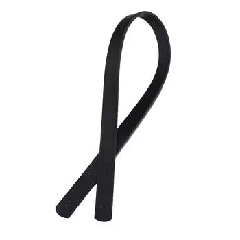 23in Shoulder Strap Replacement Handbag Tote Bag Belts Armpit Bags PU Strap for DIY Lady Purse Shoulder Bag with Holes чёрный