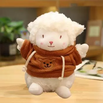 23 см мягкая кукла игрушка мягкий диван украшение очаровательное милое животное овца плюшевая подушка декор свадебное украшение подарок