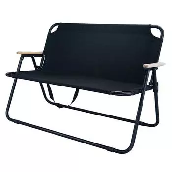 240016 Складной стул для двоих, уличное кресло 110*54*74 см с подушкой