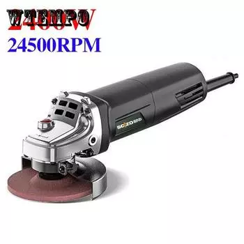 2400 Вт Black Warrior Проводная угловая шлифовальная машина для резки Многофункциональная электрическая шлифовальная машина Ручная полировальная машина US plug чёрный
