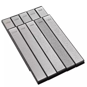 240 320 400 600 1000 2000 зернистость алмазные точильные камни точилка для ножей шлифовальные инструменты точильный брусок сменный точильный камень 16x2.2x0.8cm