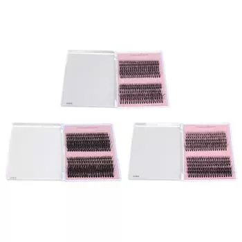 240 шт. пучков накладных ресниц D-образного изгиба, реалистичные индивидуальные накладные ресницы, набор для наращивания ресниц 10 мм DIYSET031