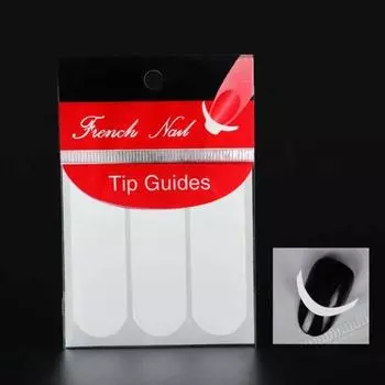 240 шт./компл., 5 пакетов, наклейки для ногтей, сказочные экологически чистые DIY французские украшения для ногтей с линией улыбки для женщин