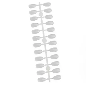 240 шт./упак. лак для ногтей Цветная карта для начинающих практика образец поддельные советы дисплей белый