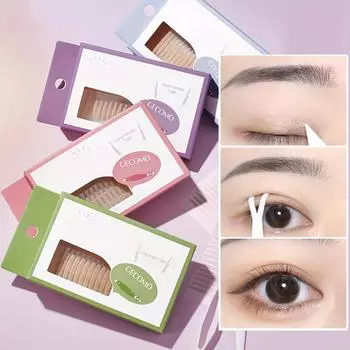 240 штук невидимых наклеек для двойного века. Долгосрочное формирование. Мгновенное изменение формы глаз и стойкое формирование. Short and narrow style