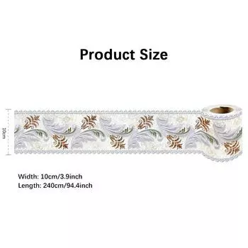 240 см линия талии настенная наклейка для кухни, ванной комнаты, туалета, водостойкая самоклеящаяся наклейка на талию, границы, наклейки