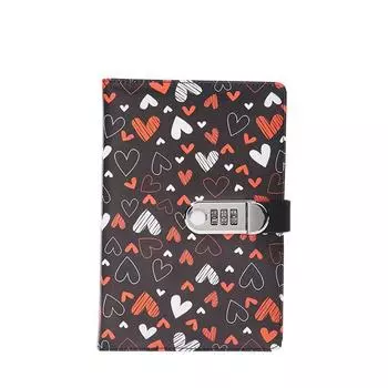 240 страниц Журнал Блокнот A5 Защита секретов Дневник Книга Книга паролей с замком Дневник для записей Style 6