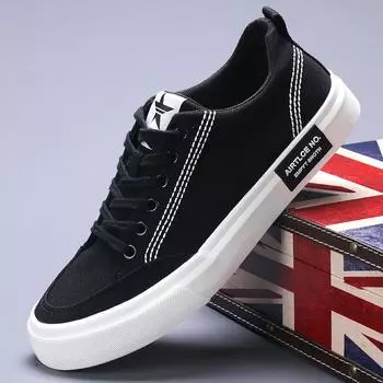 24119 Мужская обувь Мужская обувь Модные удобные туфли на плоской подошве Мужская парусиновая обувь Обувь для сноуборда 38